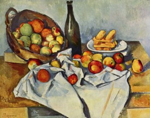 Paul Cézanne Still Life Basket of Apples