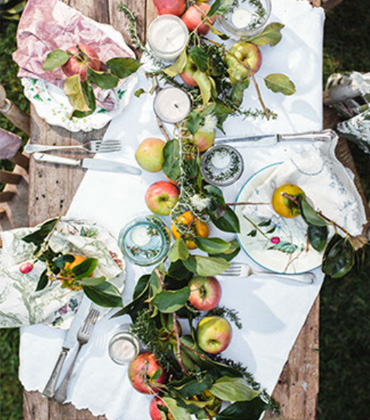 Simple tablescape ideas for home